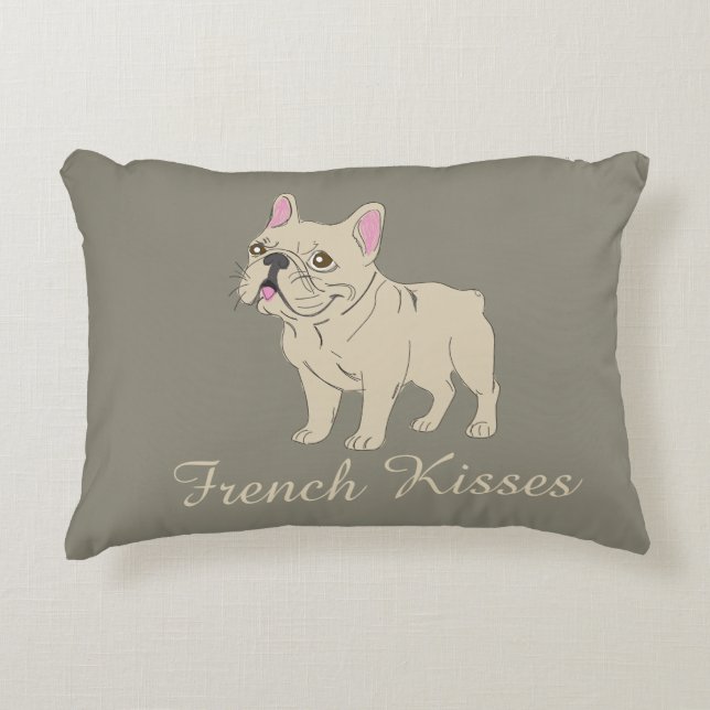 French Kisses Decorative Cushion (Front)