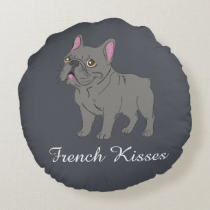 French Kisses Round Cushion
