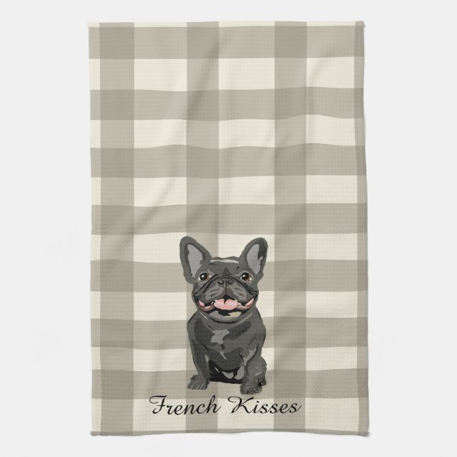 French Kisses Tea Towel (Vertical)