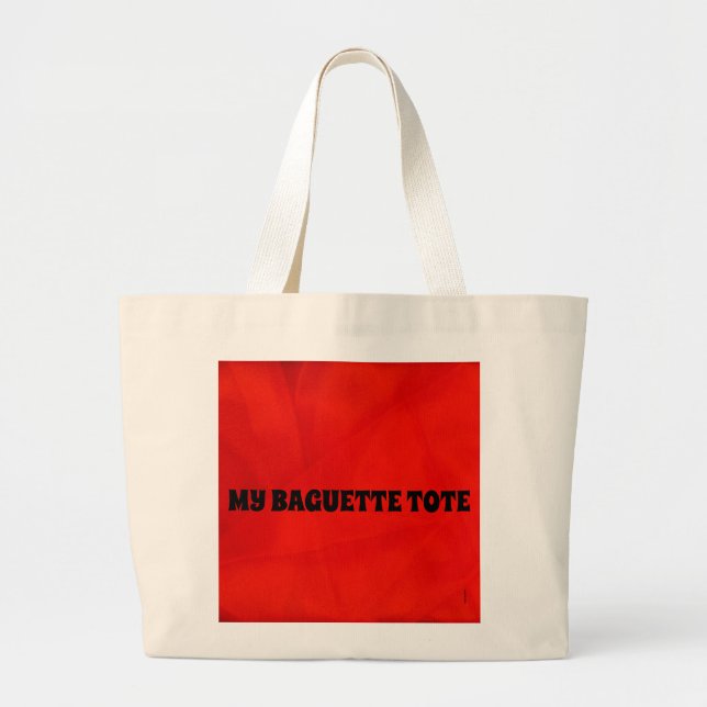 French Large Tote Bag (Front)