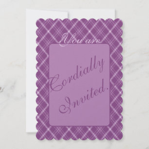 French Lilac Bouquet Invitation