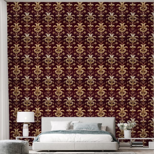 French Lily Halloween Edition Wallpaper (Bedroom)