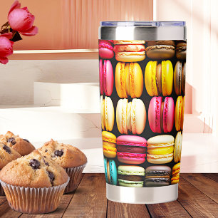 French Macaron Cookies Sweet Insulated Tumbler
