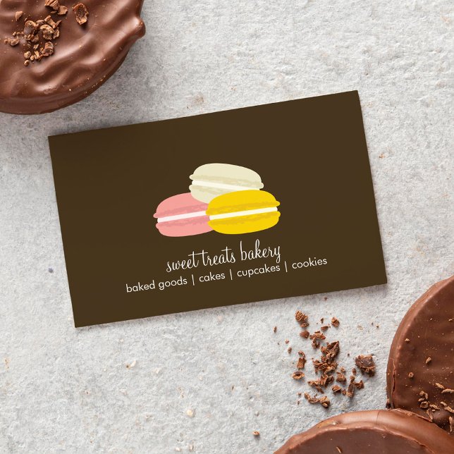 French Macarons Business Card (Creator Uploaded)