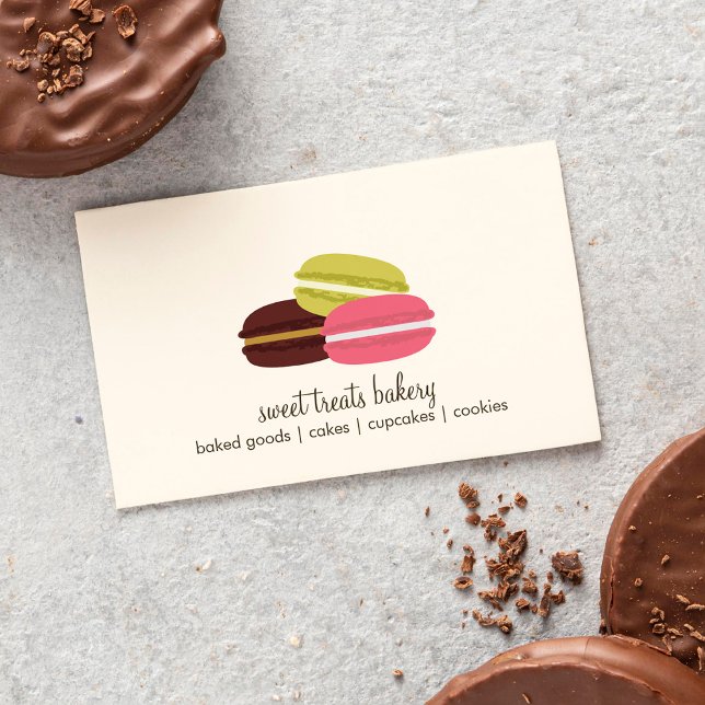French Macarons Business Card (Creator Uploaded)