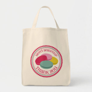 French Macarons Merci Beaucoup Thank You Tote Bag