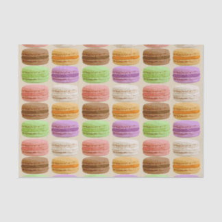 French Macarons, Pastel Colours Tissue Paper