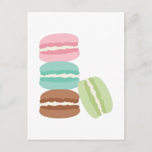 French Macarons Postcard