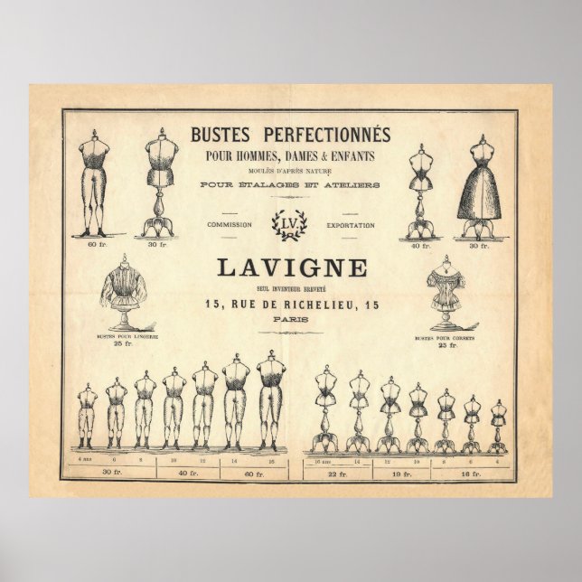 French Mannequins Poster (Front)