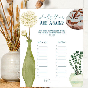 French Market - Baby What's Their Age Again Game