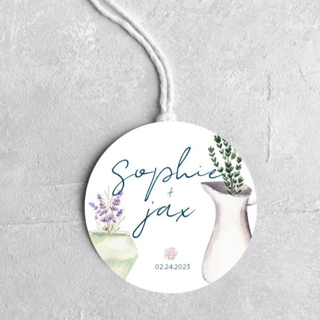 French Market - Flowers - Shower Favor Sticker (Creator Uploaded)