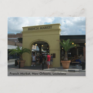 French Market New Orleans Postcard