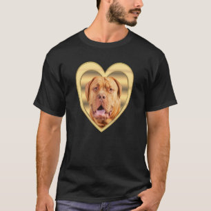French Mastiff Heart Dog Bull Mastiff T-Shirt