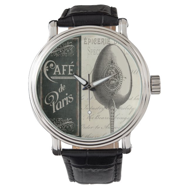 French Menu Watch (Front)