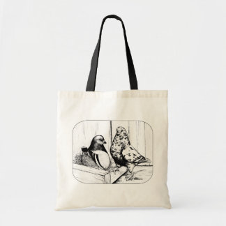 French Mondain Pigeons 1981 Tote Bag