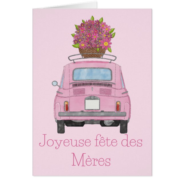 French mother's day Fiat 500  (Front)