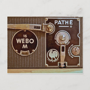 French Movie Camera Postcard