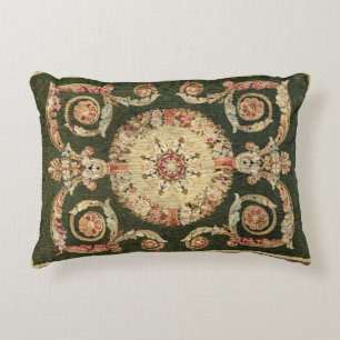 French Neoclassical Aubusson Decorative Cushion