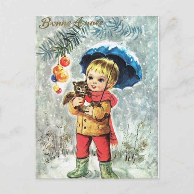 French New Year Card (Front)