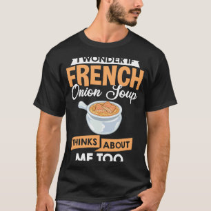French Onion Soup Recipe Mix Bowl Japanese Cheese T-Shirt
