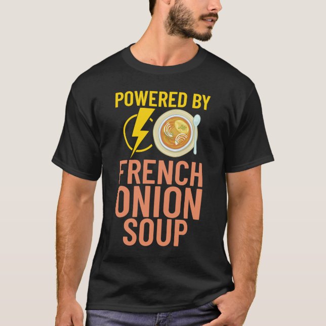 French Onion Soup Recipe Mix Bowl Japanese Cheese  T-Shirt (Front)