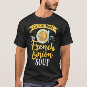 French Onion Soup Recipe Mix Bowl Japanese Cheese  T-Shirt