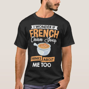 French Onion Soup Recipe Mix Bowl Japanese Cheese T-Shirt