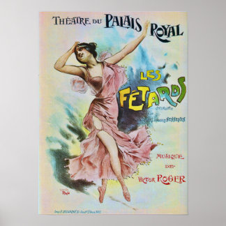 French Opera Vintage Advertisement Poster