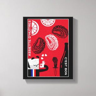 French Oyster Country Kitchen Decor