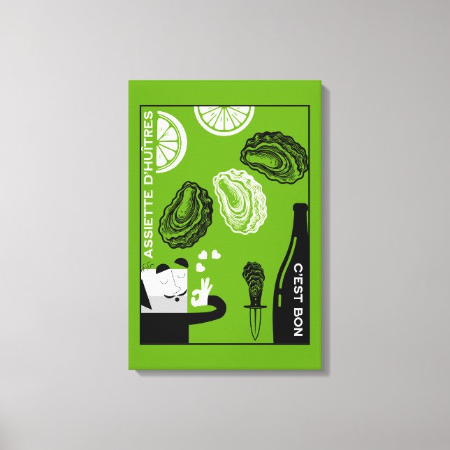 French Oyster Country Kitchen Decor (Front)