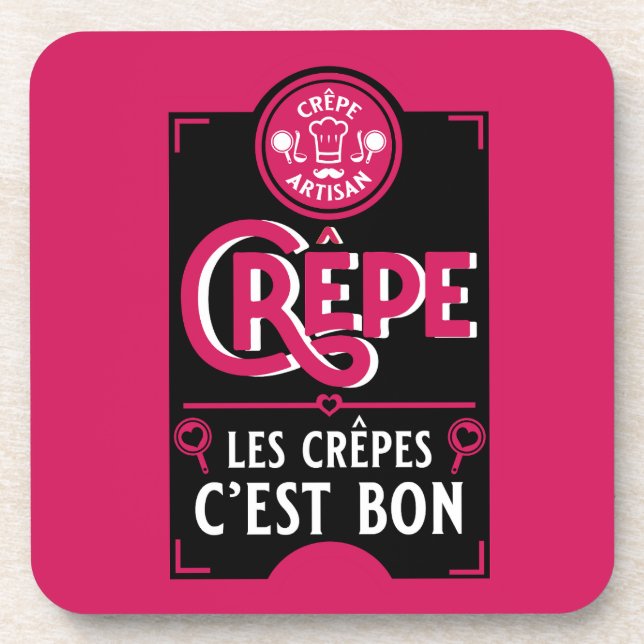 French Pancakes Coaster (Front)