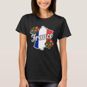 French Paris Eiffel Tower Marseille Bonjour Men T-Shirt