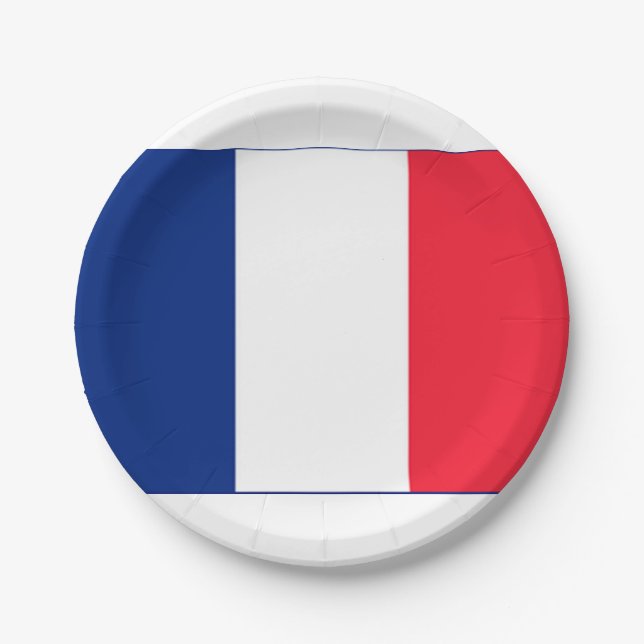 French Party Plates (Front)
