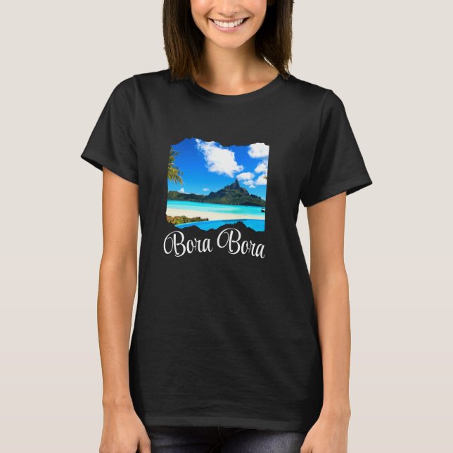 French Polynesia Bora Bora T-Shirt (Front)