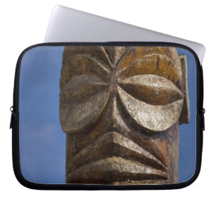 French Polynesia, Cook Islands, Rarotonga, Laptop Sleeve