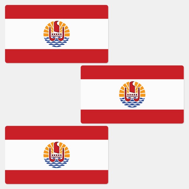 French Polynesia Flag (Group)