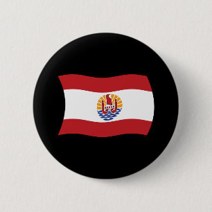 French Polynesia Flag Button