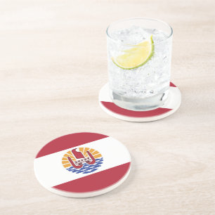 French Polynesia flag Coaster