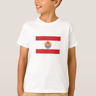 French Polynesia Flag T-Shirt