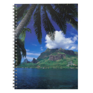 French Polynesia, Moorea. Cooks Bay. Green Notebook