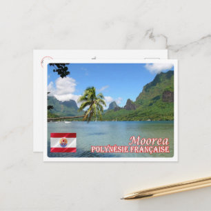 French Polynesia - Moorea - Cook's Bay - Postcard