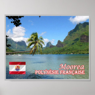 French Polynesia - Moorea - Cook's Bay - Poster