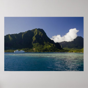 French Polynesia, Moorea. The Paul Gauguin Poster
