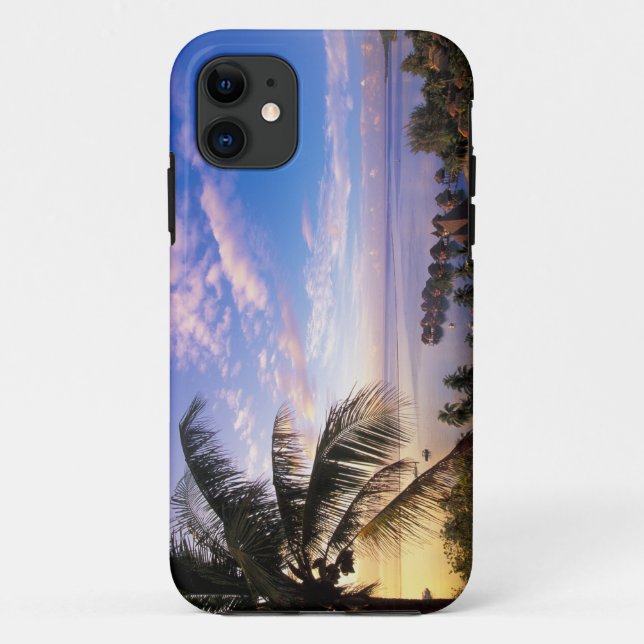 French Polynesia, Moorea. View of the Baie de Case-Mate iPhone Case (Back)