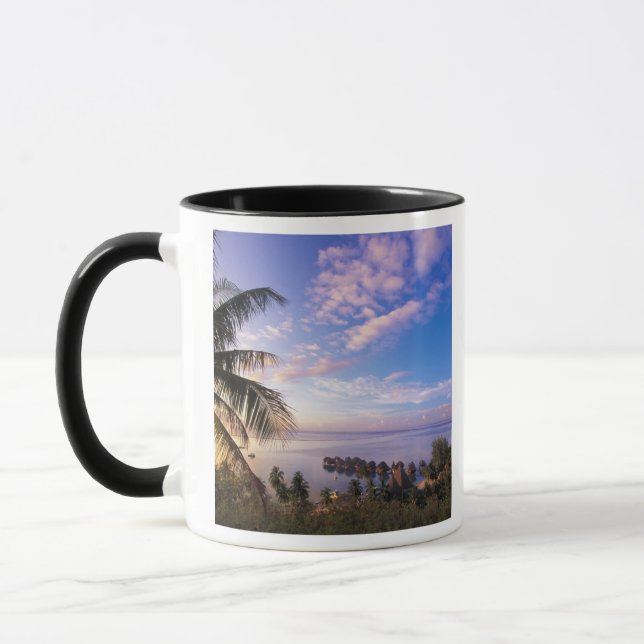 French Polynesia, Moorea. View of the Baie de Mug (Left)