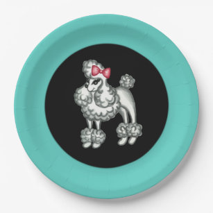 French Poodle Party Supplies Zazzle Co Nz