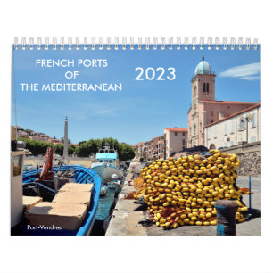 French ports of the Mediterranean Calendar