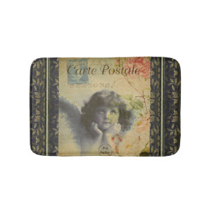 French Postcard Bath Mat