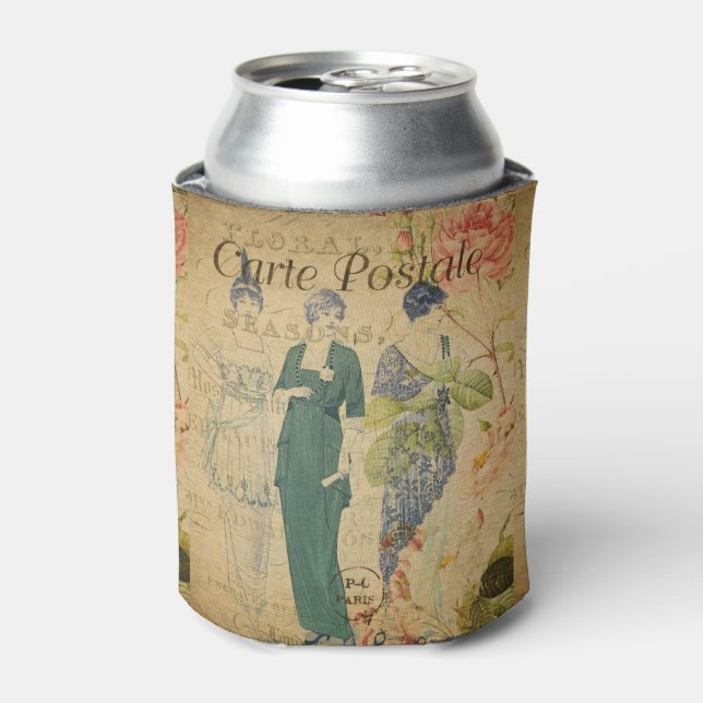 French Postcard Can Cooler (Can Front)