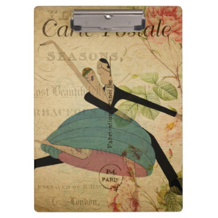 French Postcard Clipboard
